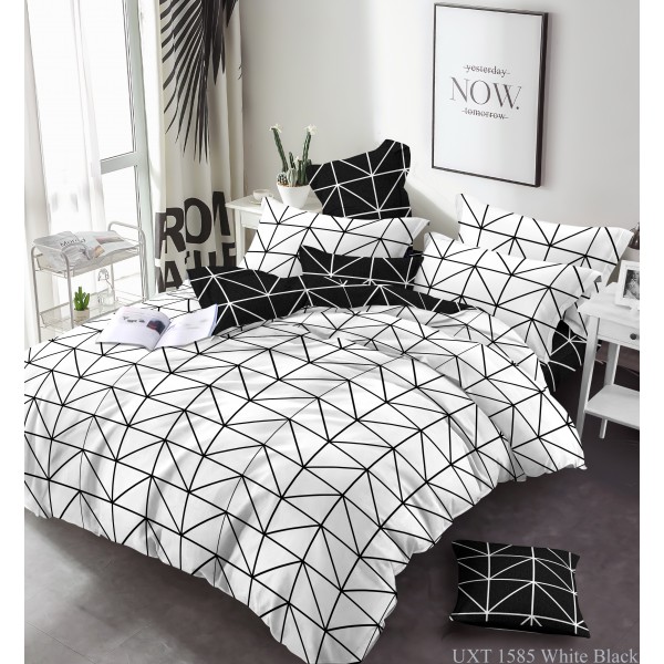 Бязь Gold UXT 1583 White Black Бязь Gold UXT 1583 White Black