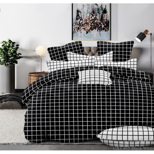 Бязь Gold UXT 1587 Black White