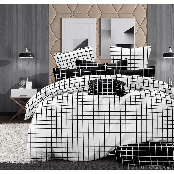 Бязь Gold UXT 1587 White Black