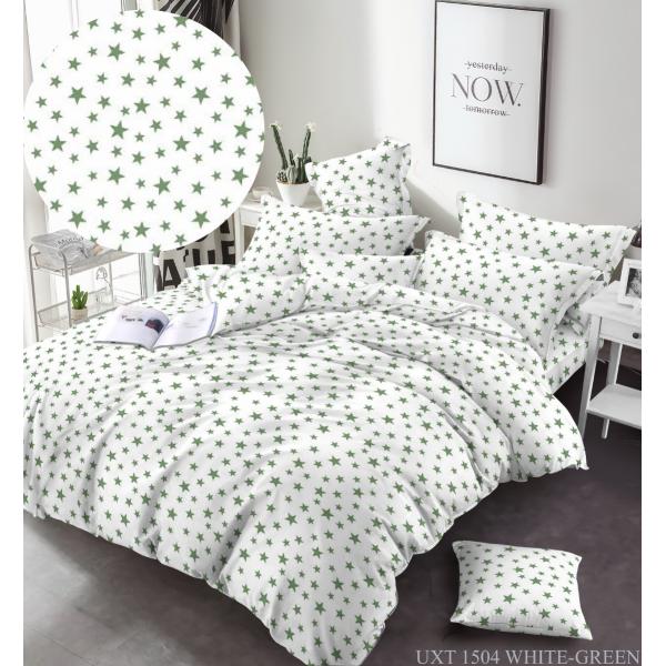 Бязь Gold UXT 1504 White Green