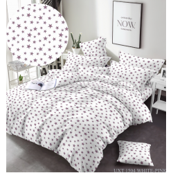 Бязь Gold UXT 1504 White Pink