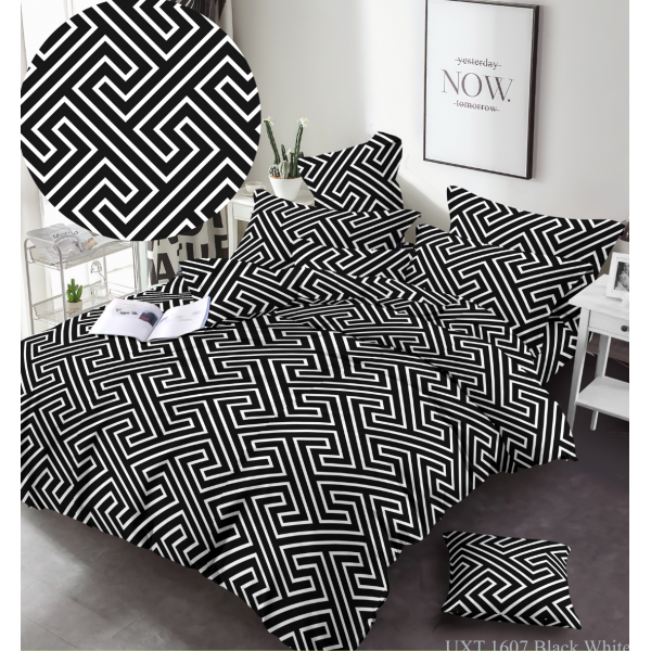 Бязь Gold UXT 1607 Black White Бязь Gold UXT 1607 Black White