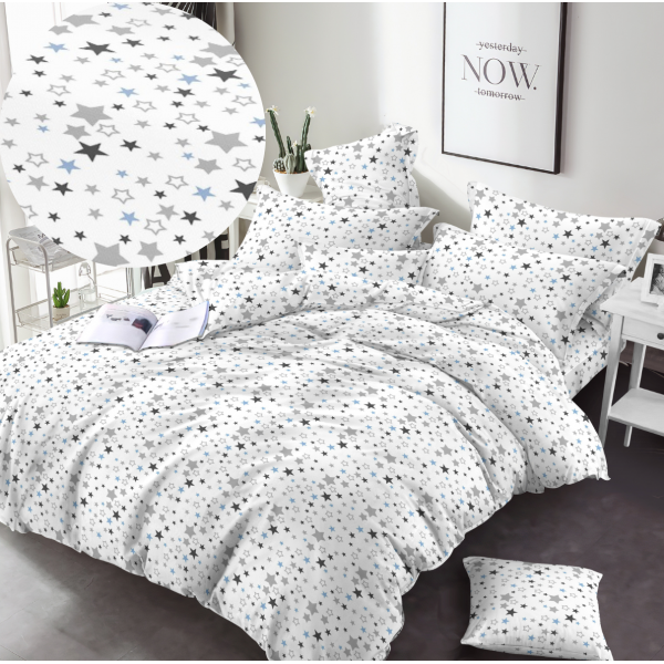 Бязь Gold UXT 731 White Blue