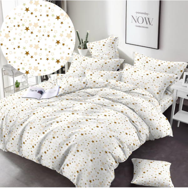 Бязь Gold UXT 731 White Brown Бязь Gold UXT 731 White Brown