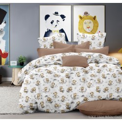 Бязь Gold UXT 1666 White Grey