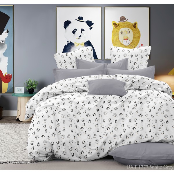 Бязь Gold UXT 1777 White Grey Бязь Gold UXT 1777 White Grey