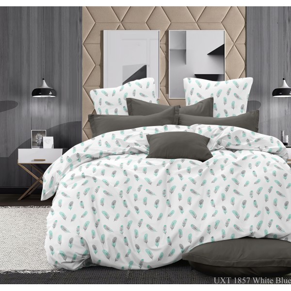 Бязь Gold UXT 1857 White Blue Бязь Gold UXT 1857 White Blue