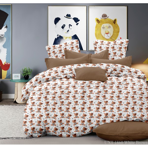 Бязь Gold UXT 1860 White Brown Бязь Gold UXT 1860 White Brown