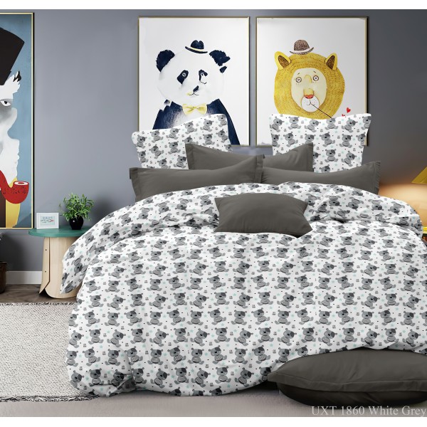 Бязь Gold UXT 1860 White Grey Бязь Gold UXT 1860 White Grey