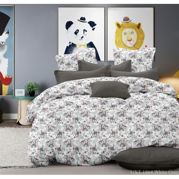 Бязь Gold UXT 1864 White Grey Бязь Gold UXT 1864 White Grey