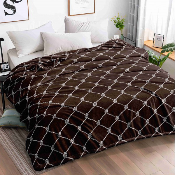Фліс Кольоровий 2409095 Brown