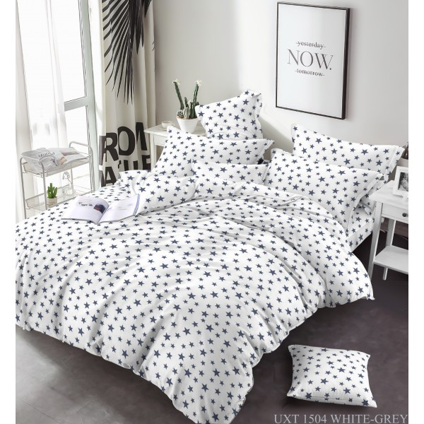 Бязь Gold UXT 1504 WHITE-GREY Бязь Gold UXT 1504 WHITE-GREY