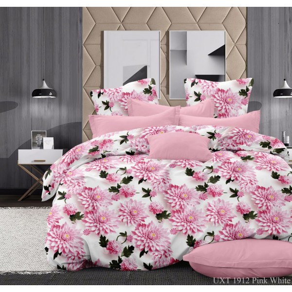 Бязь Gold UXT 1912 Pink White